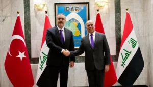 Dışişleri Bakanı Hakan Fidan, Irak’ın başkenti Bağdat’a gerçekleştirdiği resmi ziyaret