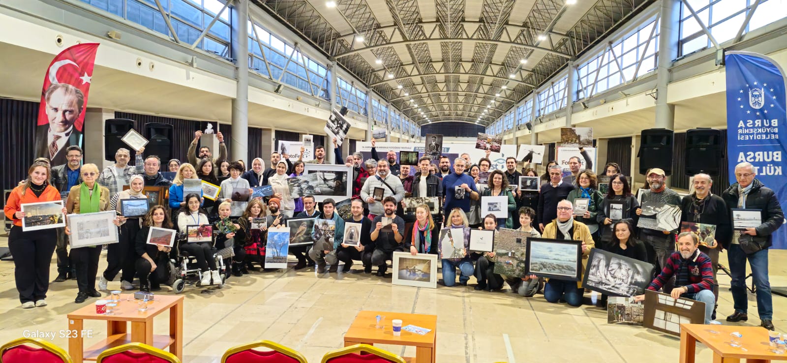 Türkiye’nin en büyük fotoğraf festivali olma özelliğini taşıyan ‘Bursa Uluslararası