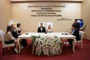Osmangazi Belediyesi, 2024 yılında 6 bin 636 çiftin nikahını kıyarak,