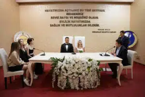 Osmangazi Belediyesi, 2024 yılında 6 bin 636 çiftin nikahını kıyarak,