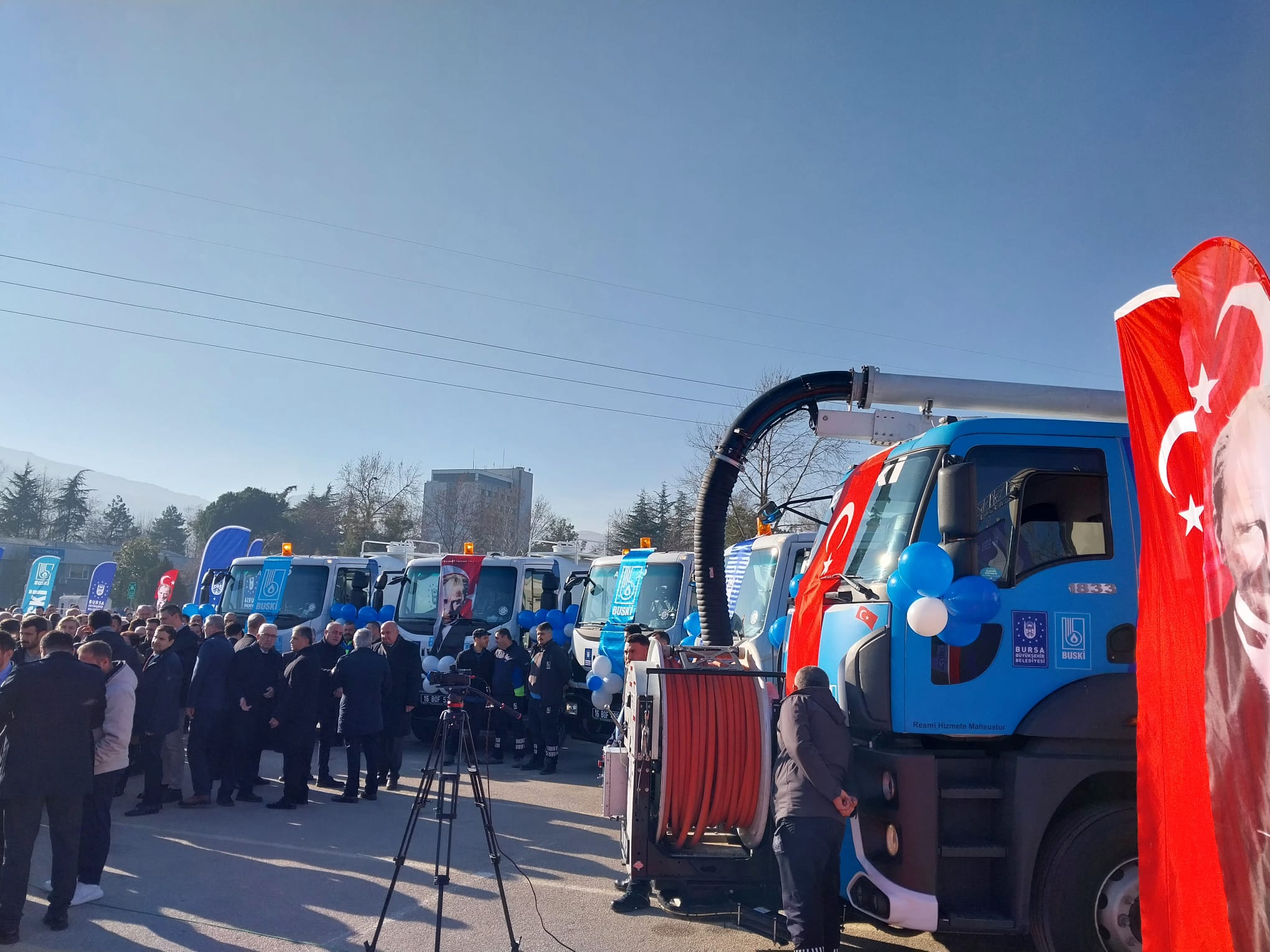 Sibel Öztopçu / Bursam Medya Bu kapsamda, BUSKİ’nin filosuna dahil