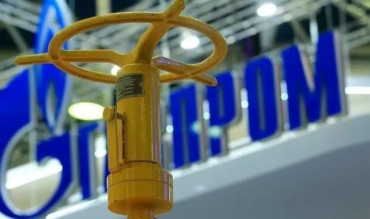 Rus enerji şirketi Gazprom‘dan yapılan açıklamada, Rus gazının Ukrayna üzerinden