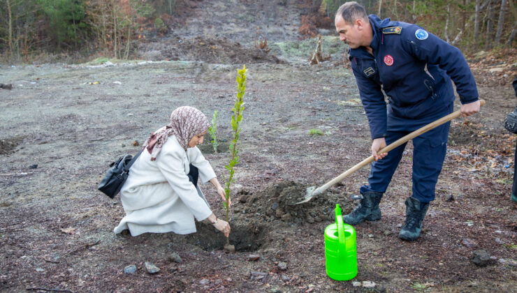 Büyükşehir’den kahraman itfaiyecilerin anısına hatıra ormanı