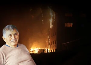 Bolu’daki Kartalkaya Kayak Merkezi’nde bulunan Grand Kartal Otel’de yaşanan yangın