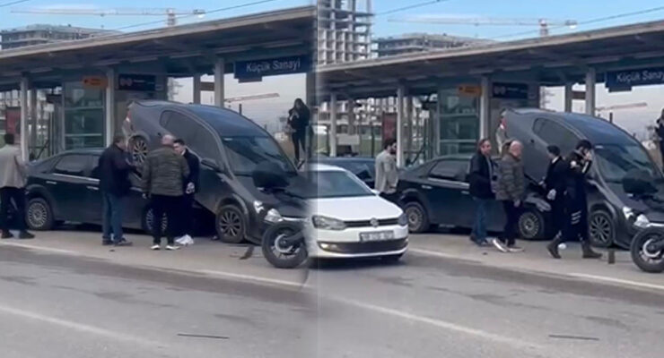 Bursa’da zincirleme kaza! Araçlar üst üste bindi