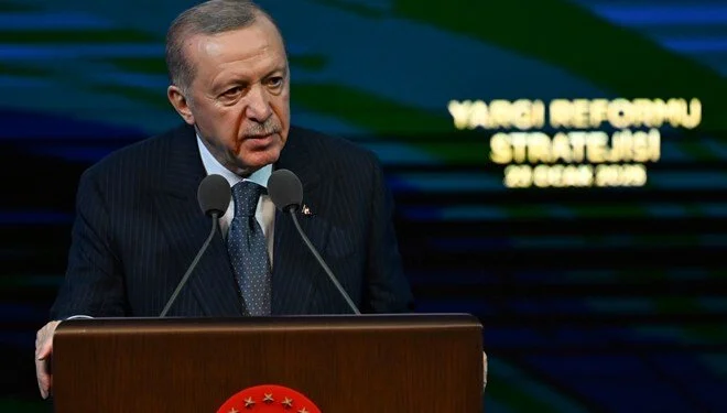 Cumhurbaşkanı Erdoğan, Yargı Reformu Strateji Belgesi’ni açıkladı!