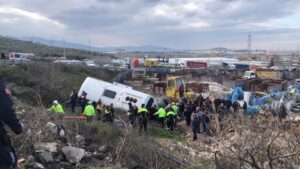 Olay, Bursa’nın Gemlik ilçesi Serbest Bölge girişinde meydana geldi. Edinilen