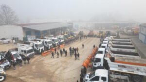 İnegöl ve civar bölgelerde etkili olması beklenen kar yağışı öncesi
