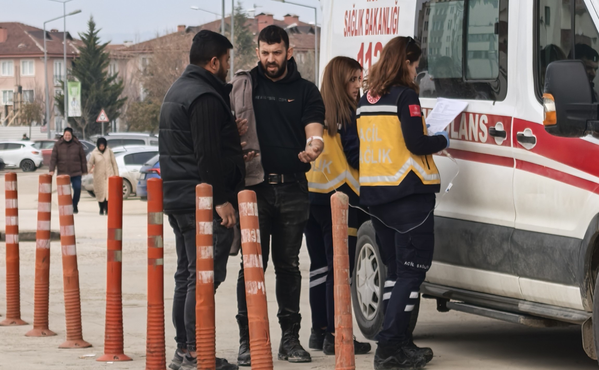Olay, saat 12.00 sıralarında İnegöl OSB 1. Cadde üzerinde faaliyet