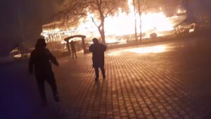 Yangın, Kestel ilçesi Derekızık Mahallesi Ardiye Caddesi üzerinde faaliyet gösteren