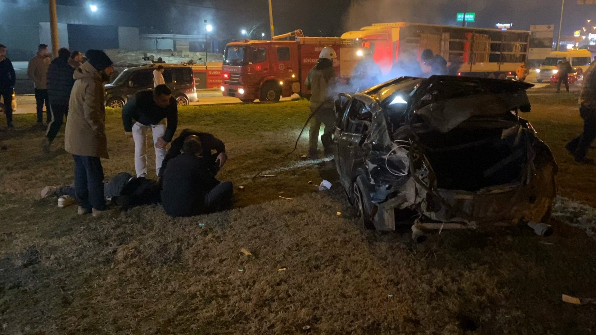 Kaza saat 22.30 sıralarında Bursa-Ankara karayolu üzeri Hikmet Şahin Köprülü