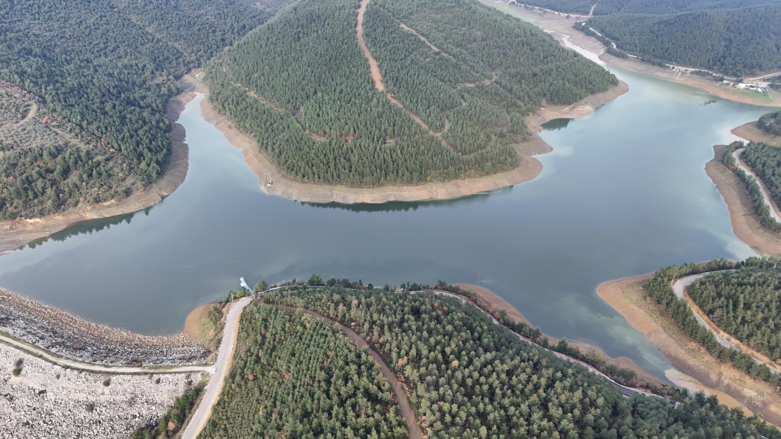 Son zamanlarda etkili olan yağışlar ile birlikte Bursa’nın içme suyunu