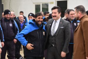 Yenişehir Belediye Başkanı Ercan Özel, Fen İşleri ile Park ve