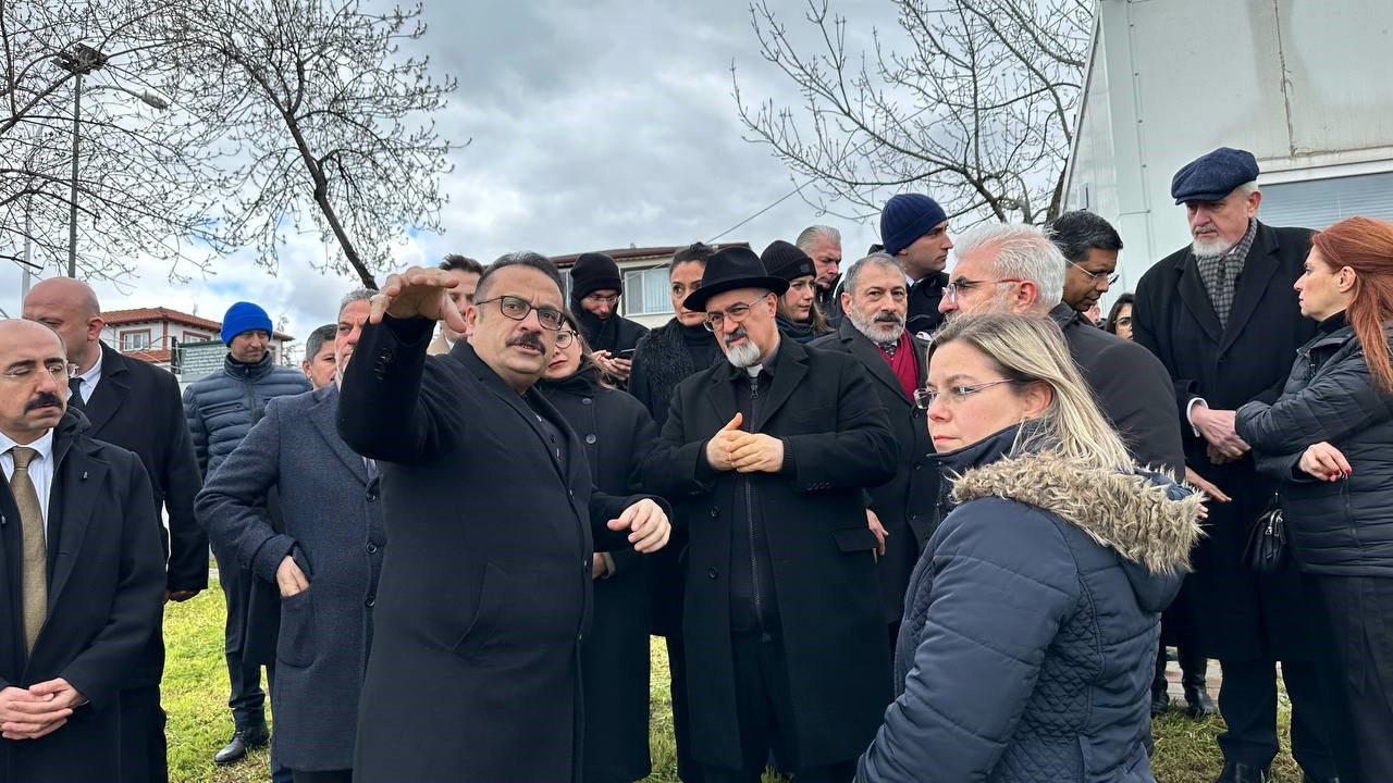 İznik Kaymakamı Arif Karaman ve Belediye Başkanı Kağan Mehmet Usta
