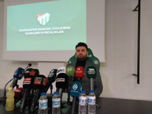 Sibel Öztopçu / Bursam Medya “Değerli Bursasporlular, kıymetli basın mensupları