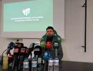 Bursaspor Başkanı Enes Çelik’ten önemli açıklamalar!