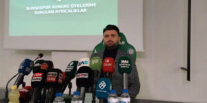 Bursaspor Başkanı Enes Çelik’in sosyal medya hesabından paylaştığı açıklama şöyle;