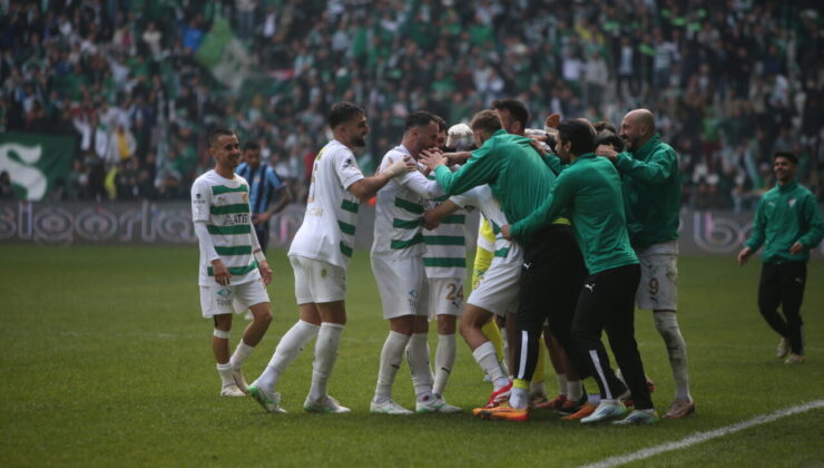 Bursaspor gol oldu yağdı! 4-1