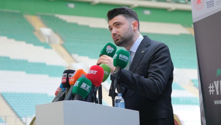 Bursaspor Başkanı Enes Çelik’ten flaş açıklama