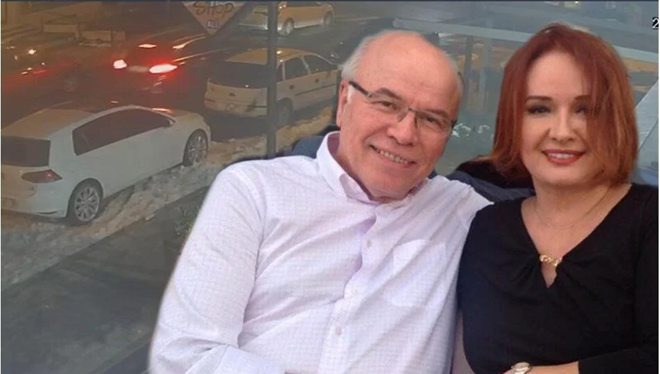 Sanatçı Müjde Ar ile eşi Mehmet Ercan Karakaş’ın içerisinde bulunduğu