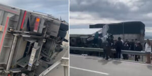 Kaza, Karacabey mevkii İzmir Yolu üzerinde meydana geldi. Edinilen bilgiye