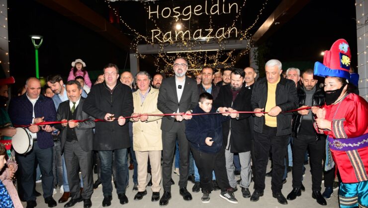 Kestel’de Ramazan Sokağı açıldı