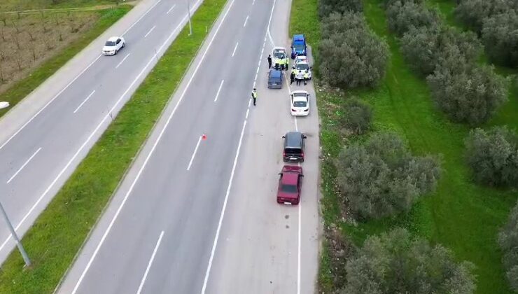 Bursa’da drone ile tek tek tespit ediliyorlar!