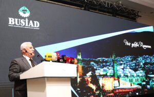 Bursa Sanayicileri ve İşinsanları Derneği’nin (BUSİAD) düzenlediği iftara, Bursa Büyükşehir