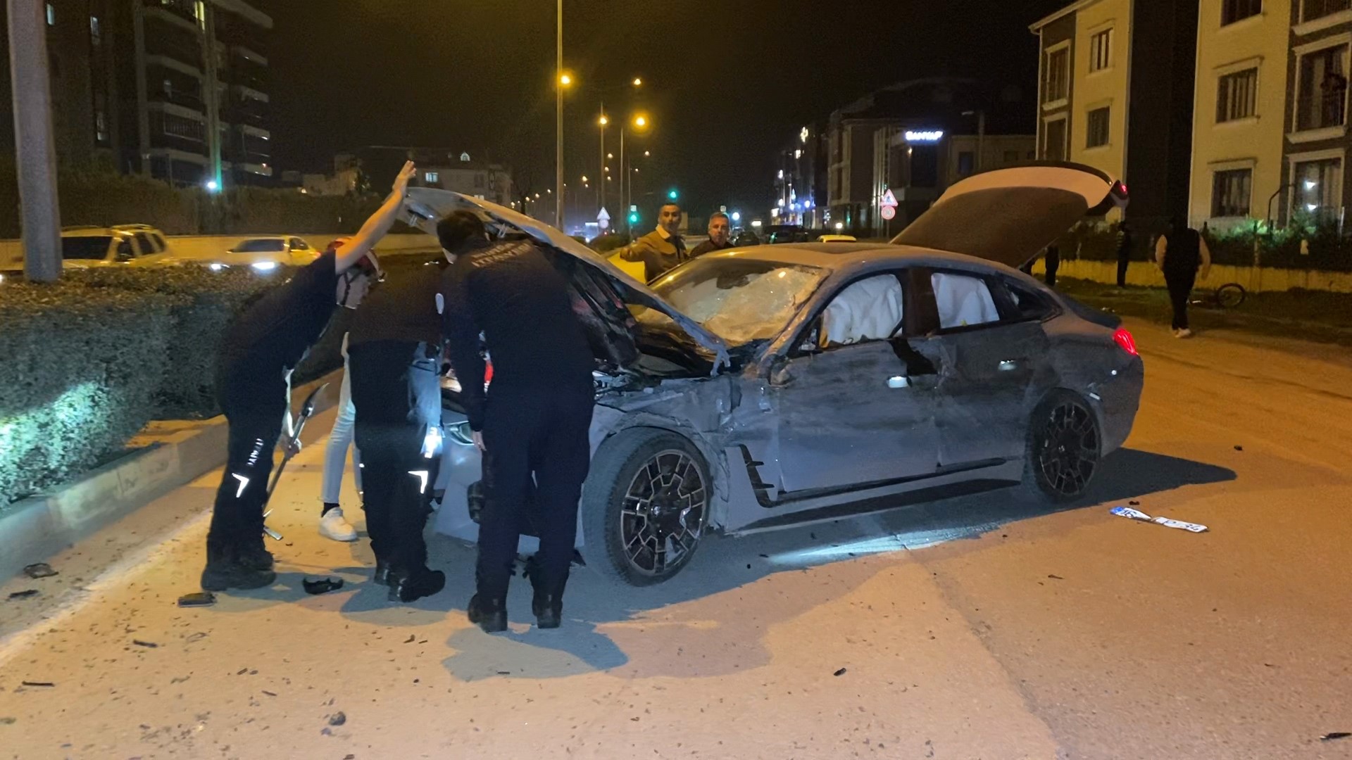 Kaza, saat 22.15 sıralarında Süleymaniye Mahallesi İtfaiye Kavşağı mevkii, Ahmet