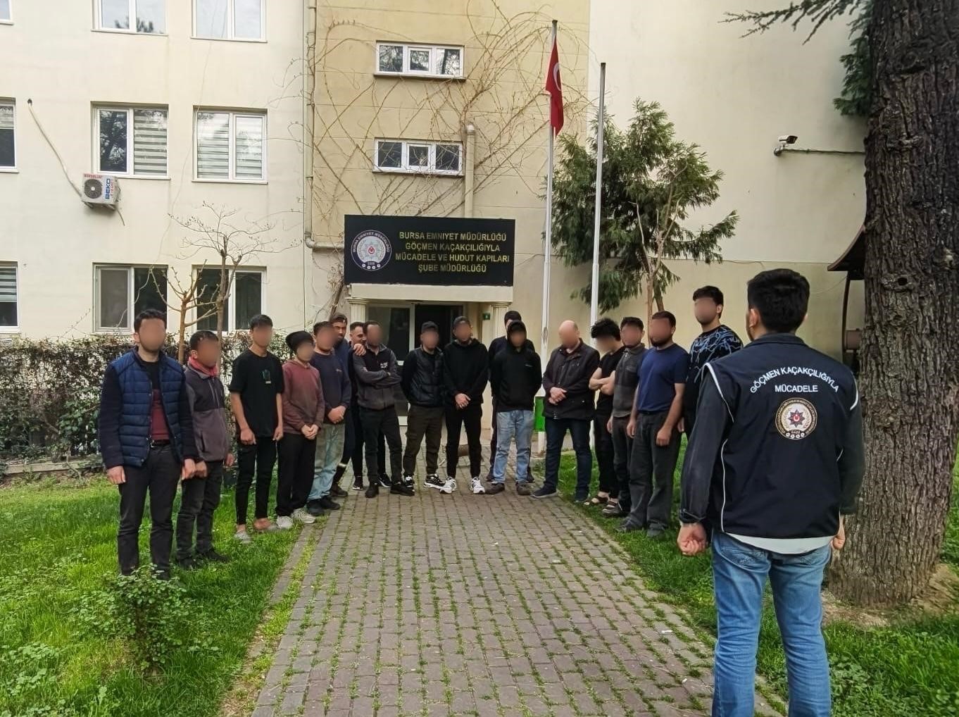 Bursa Emniyet Müdürlüğü Göçmen Kaçakçılığıyla Mücadele ve Hudut Kapıları Şube