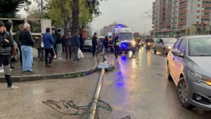 Olay, dün akşam 19 sıralarında merkez Yıldırım ilçesi Ankara Yolu