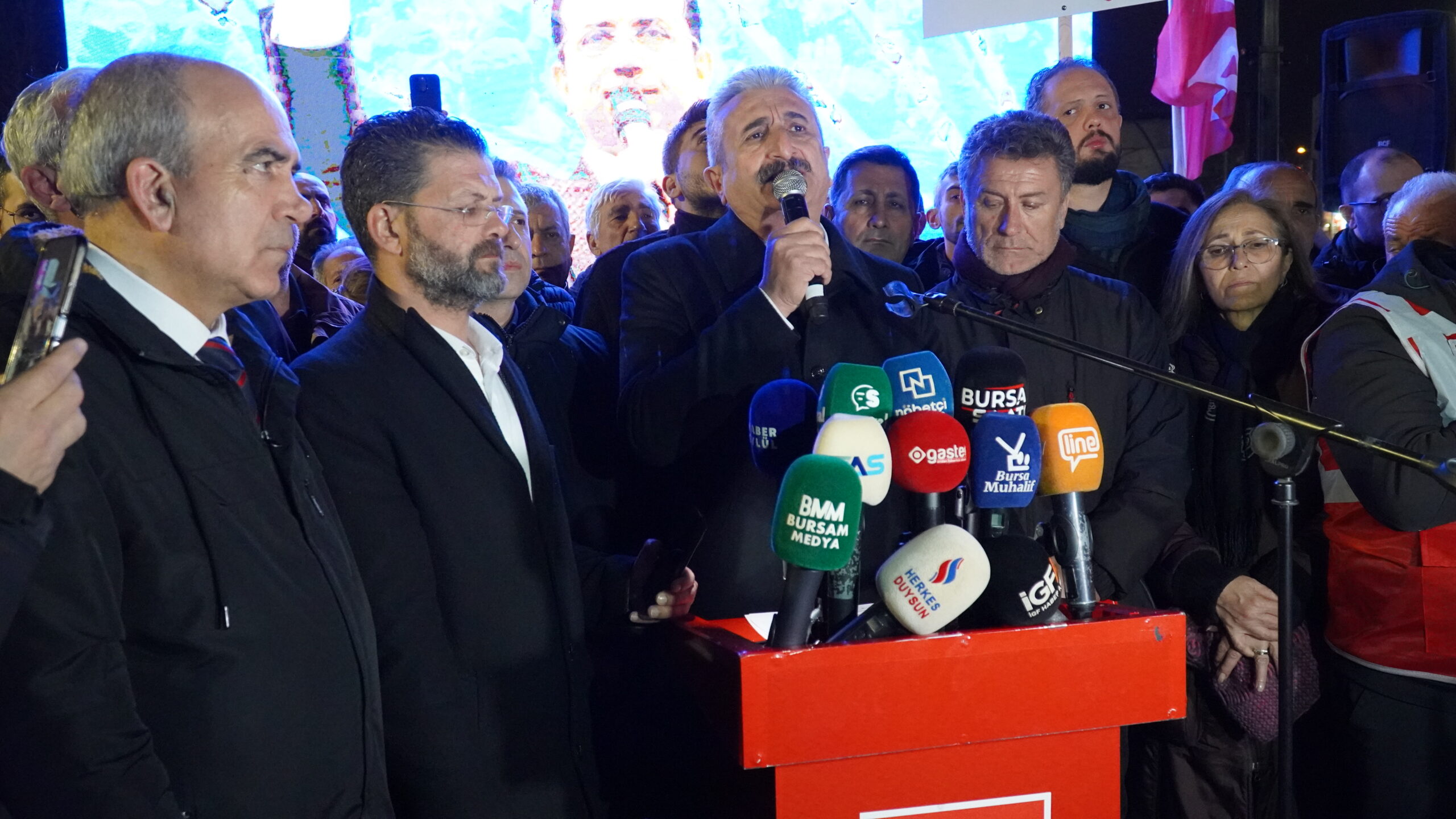 CHP Bursa İl Başkanlığı, Cumhurbaşkanı aday adayı ve İstanbul Büyükşehir