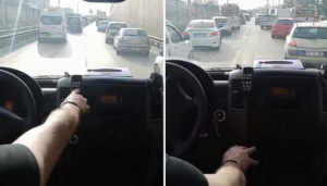 Bursa’da aldığı vakayı hastaneye yetişmeye çalışan 112 Acil Servis ekipleri,