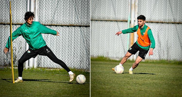 Bursaspor deplasmanda Belediye Kütahyaspor ile oynayacağı maçın hazırlıklarına Teknik Direktör