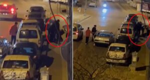 Bursa’nın Osmangazi ilçesinde iki kişi arasında çıkan sözlü tartışma kavgaya