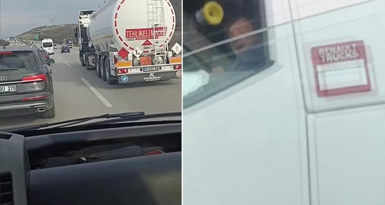 Olay, İstanbul-İzmir Otoyolunda meydana geldi. İddiaya göre yol verme meselesi