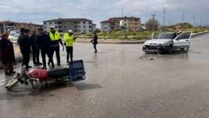 Olay, Hisardere yolu kavşağında Hikmet T. yönetimindeki 06 CNL plakalı