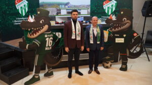 Bursaspor’da Matlı Grup ile yapılan sponsorluk anlaşmasının ardından yeni maskotun