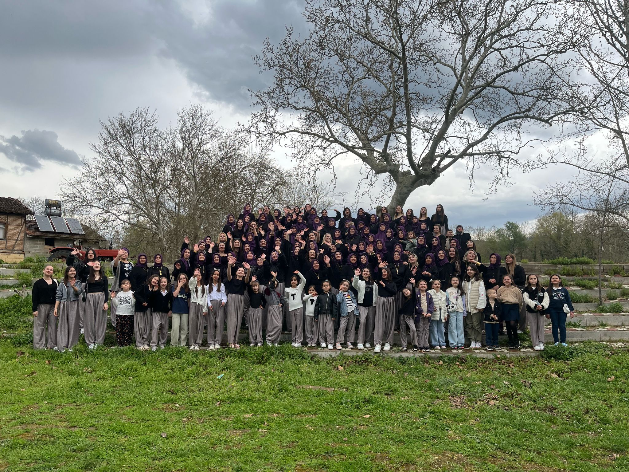Çaltılıbük Mahallesi’nde bu bayram kadınlar için özel bir etkinlik düzenlendi.