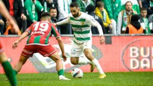 Şampiyon Bursaspor, 3.Lig 1.Grup’taki sezonun son sınavında Karşıyaka’ya 2-0 mağlup