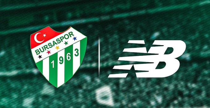 Bursaspor’un yeni sezondaki forma ve ürün tedarikçisi: New Balance!