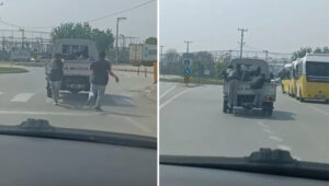 Olay, Gürsu ilçesinde meydana geldi. Canlarını hiçe sayan 2 genç,