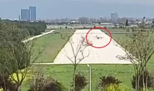 Olay, saat 15.30 sıralarında Osmangazi ilçesindeki Yunuseli Havaalanı’nda meydana geldi.