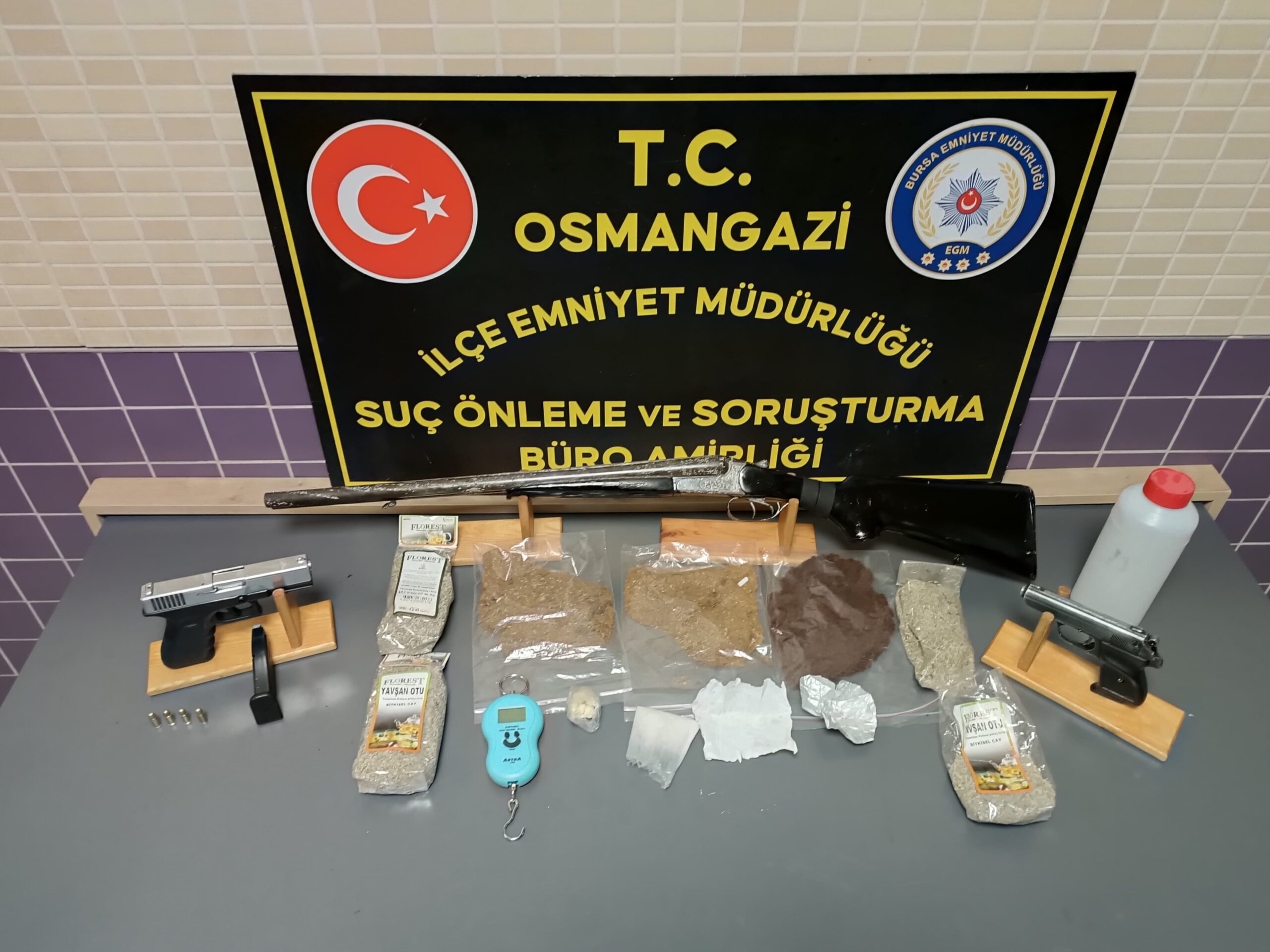 Osmangazi İlçe Emniyet Müdürlüğü Osmangazi Suç Önleme ve Soruşturma Büro