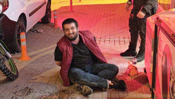 İnegöl’de kundaklama girişimi! Polisler faciaya engel oldu