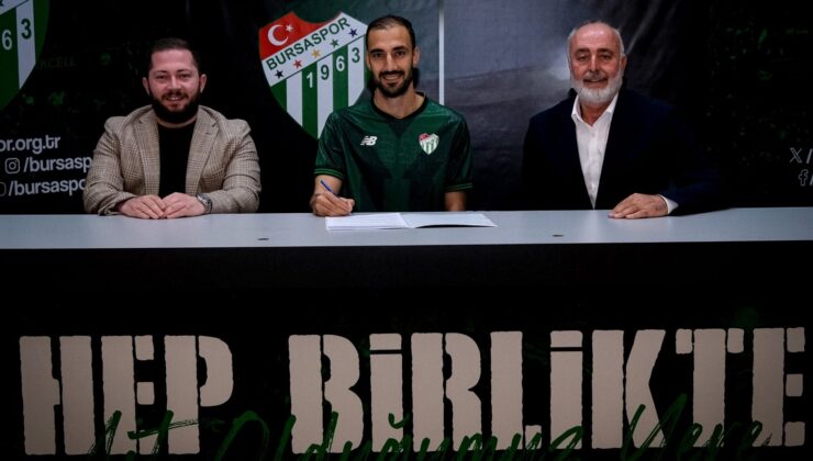 Alperen Babacan, Bursaspor’a imzayı attı