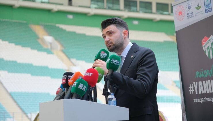 Bursaspor Başkanı Enes Çelik yeni sezon açıklaması