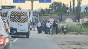 Kaza, saat 18.00 sıralarında Bursa-Ankara karayolu üzeri İnegöl girişinde meydana