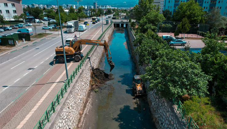 Büyükşehir’den temiz Bursa içi yoğun mesai