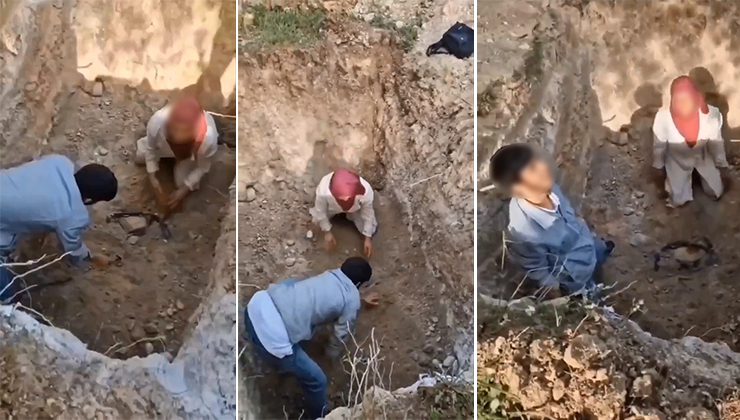 Bursa’da ölen köpekleri mezardan çıkarmaya çalıştılar